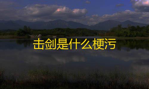 王者荣耀辅助头像击剑是什么梗污